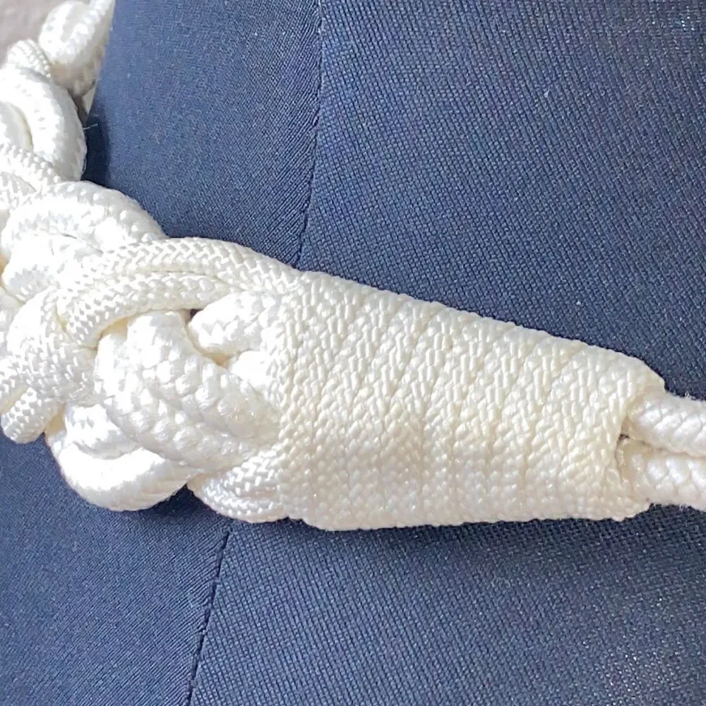 Vintage Handmade Braided Women Belt